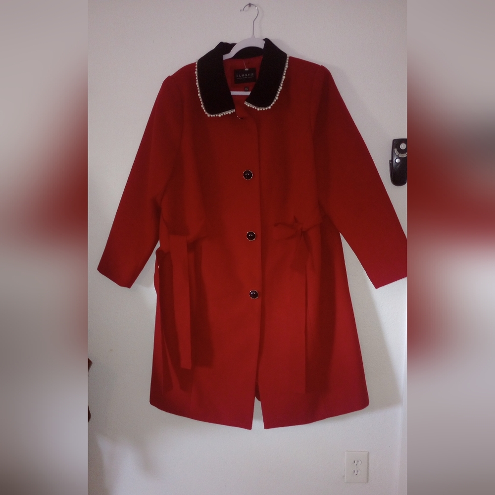 Eloquii Statement Coat - image 1